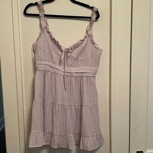 Brand new lavender baby doll dress forever 21